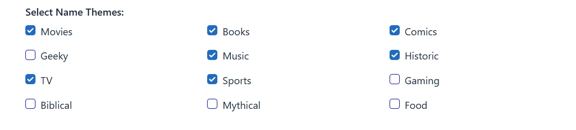 Générateur de Noms pour Chiots Étape 3